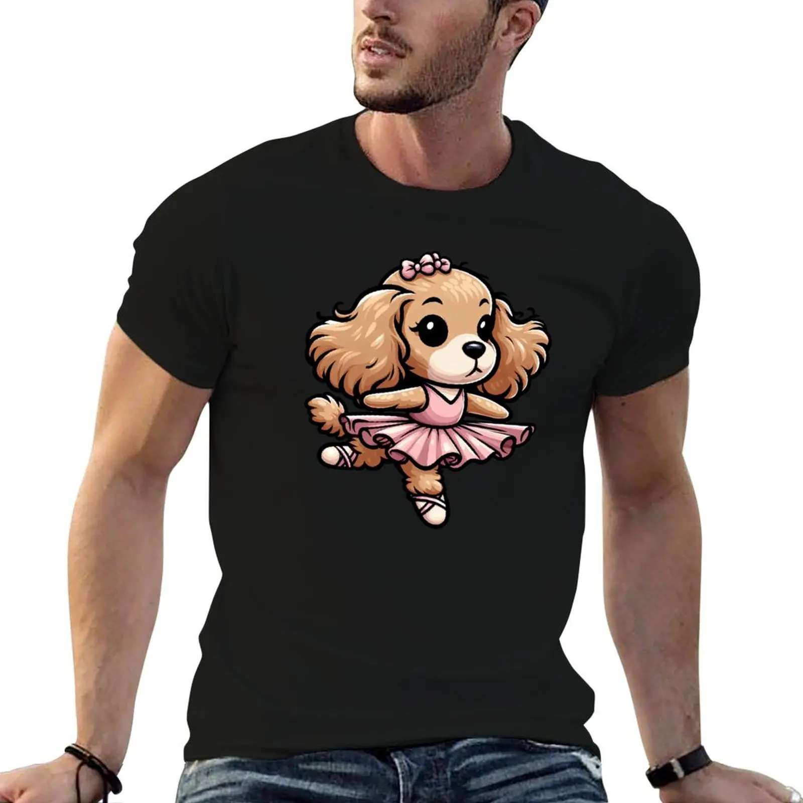 American Cocker Spaniel Dog Ballet T-Shirt man t shirt luxury man t shirts for men t shirt man plain T-shirt
American Cocker Spaniel Dog Ballet T-Shirt man t shirt luxury man t shirts for men t shirt man plain T-shirt