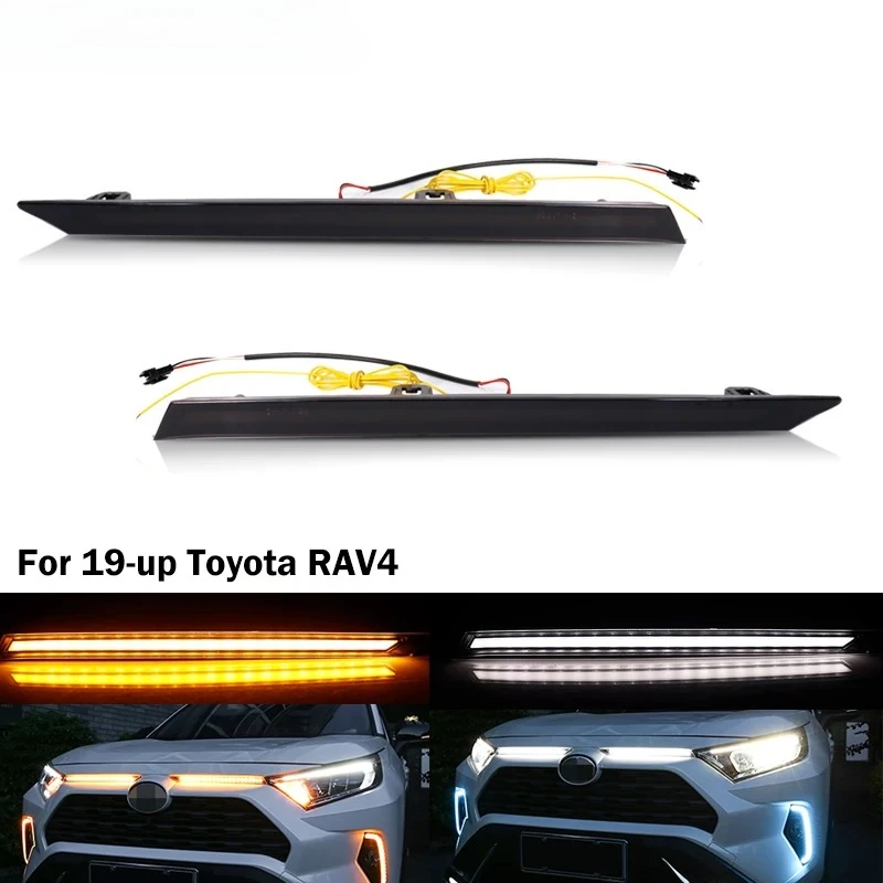 LED Daytime Running Lights For Toyota RAV4 Car Engine Hood Vent Cover Decoration DRL 2019 2020 2021 Turn Signal Lamp
LED Daytime Running Lights For Toyota RAV4 Car Engine Hood Vent Cover Decoration DRL 2019 2020 2021 Turn Signal Lamp