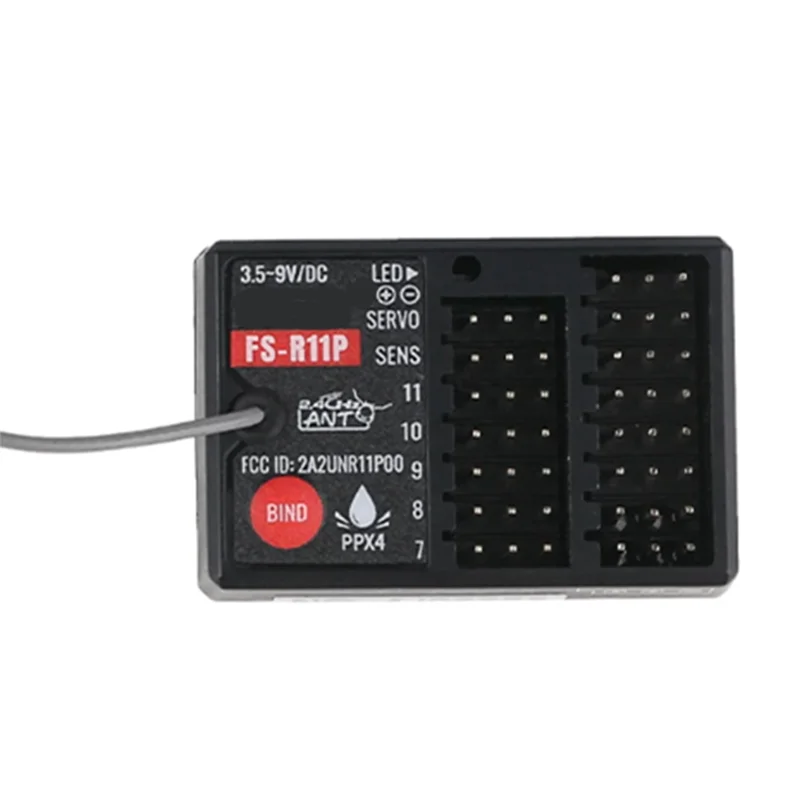 FS-R11P Receiver For FLYSKY G11P Remote Controller-AB01
FS-R11P Receiver For FLYSKY G11P Remote Controller-AB01