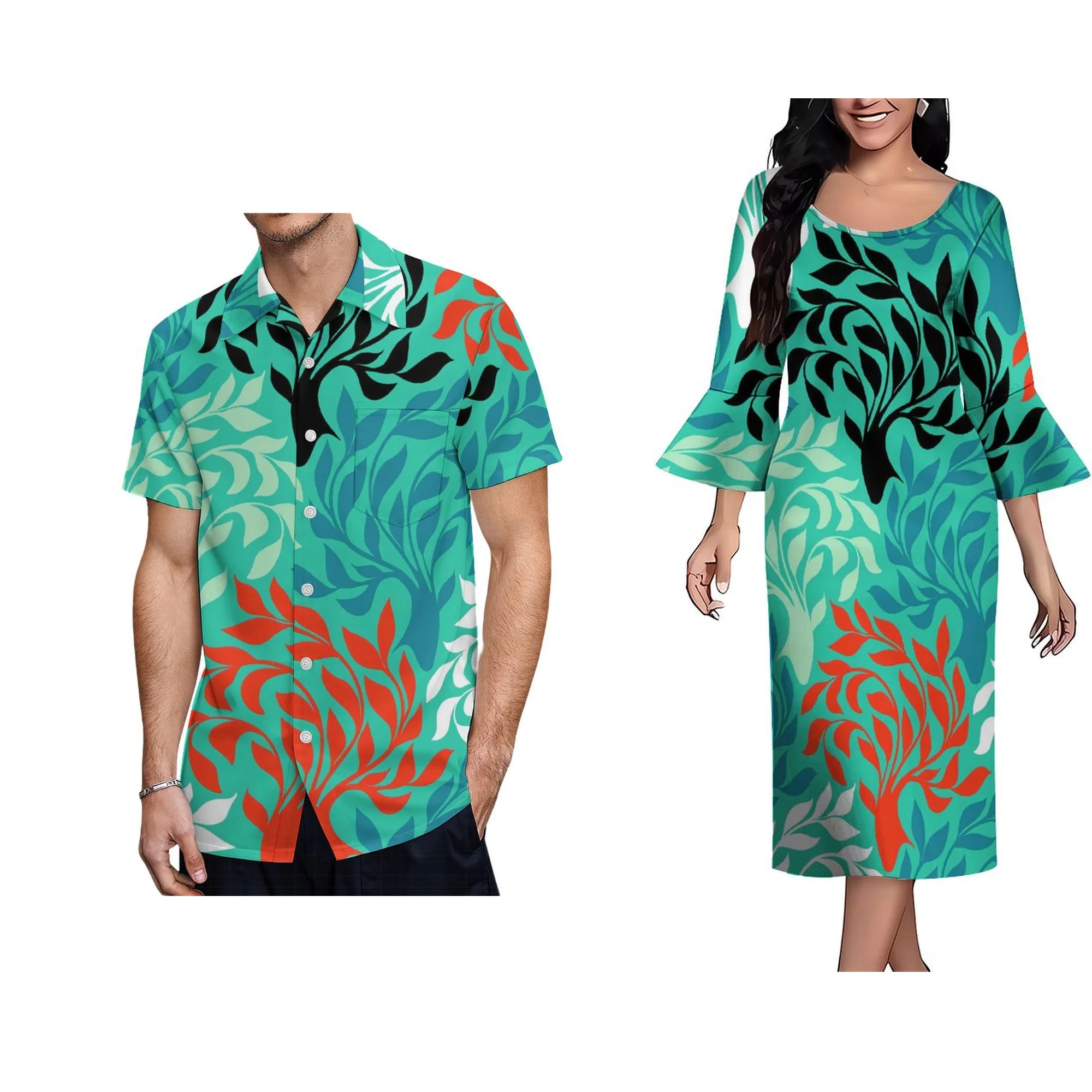 Wholesale Customized Summer Loose Casual Dress Tonga Polynesian Print Design Bell Sleeve O Neck Island Ladies Party Dress
Wholesale Customized Summer Loose Casual Dress Tonga Polynesian Print Design Bell Sleeve O Neck Island Ladies Party Dress