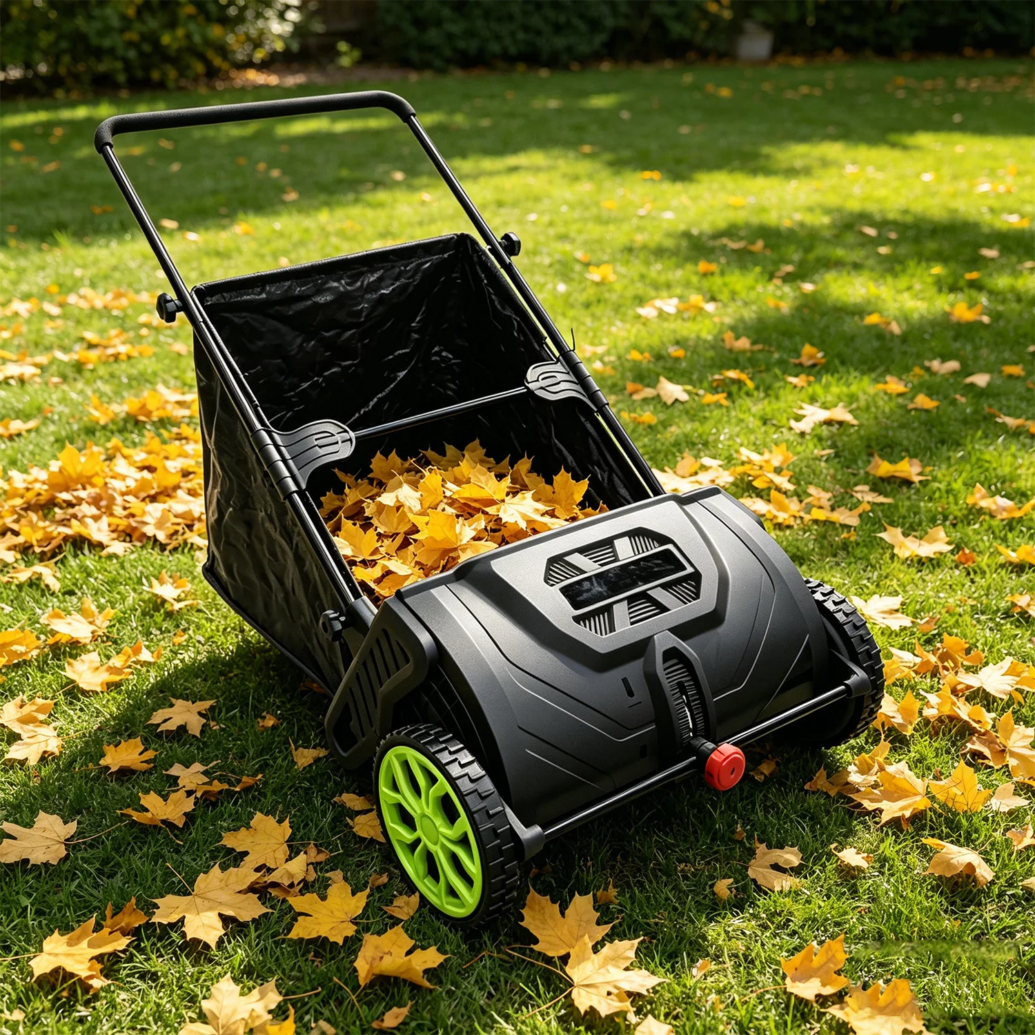 Vertak 21'' Walk Behind Lawn Sweeper Hand Push Garden Grass Leaf Sweeper Collector with 105L Capacity Bag
Vertak 21'' Walk Behind Lawn Sweeper Hand Push Garden Grass Leaf Sweeper Collector with 105L Capacity Bag