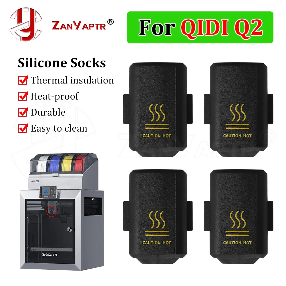 For Qidi Q2/Q2C Soft Silicone Protective Housing Case Skin 3D Printer Dust Resistant Anti-Scratch Easy Clean Protective Cover
For Qidi Q2/Q2C Soft Silicone Protective Housing Case Skin 3D Printer Dust Resistant Anti-Scratch Easy Clean Protective Cover