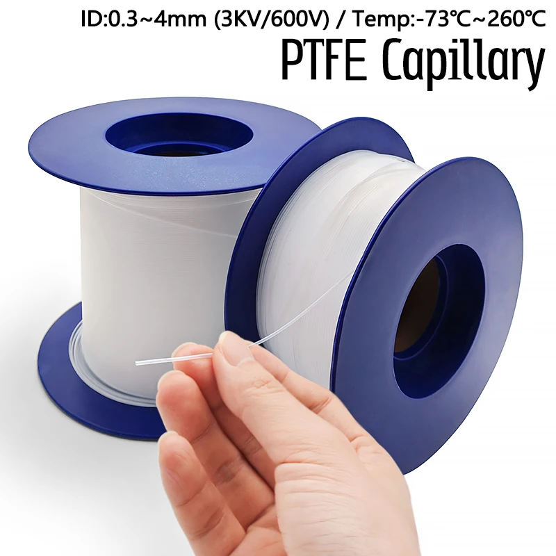 3D Printer Parts PTFE Tube ID 0.3 0.5 0.6 0.8 1 1.2~4mm Capillary Insulated Hose Rigid Pipe Temperature Corrosion Resistance
3D Printer Parts PTFE Tube ID 0.3 0.5 0.6 0.8 1 1.2~4mm Capillary Insulated Hose Rigid Pipe Temperature Corrosion Resistance