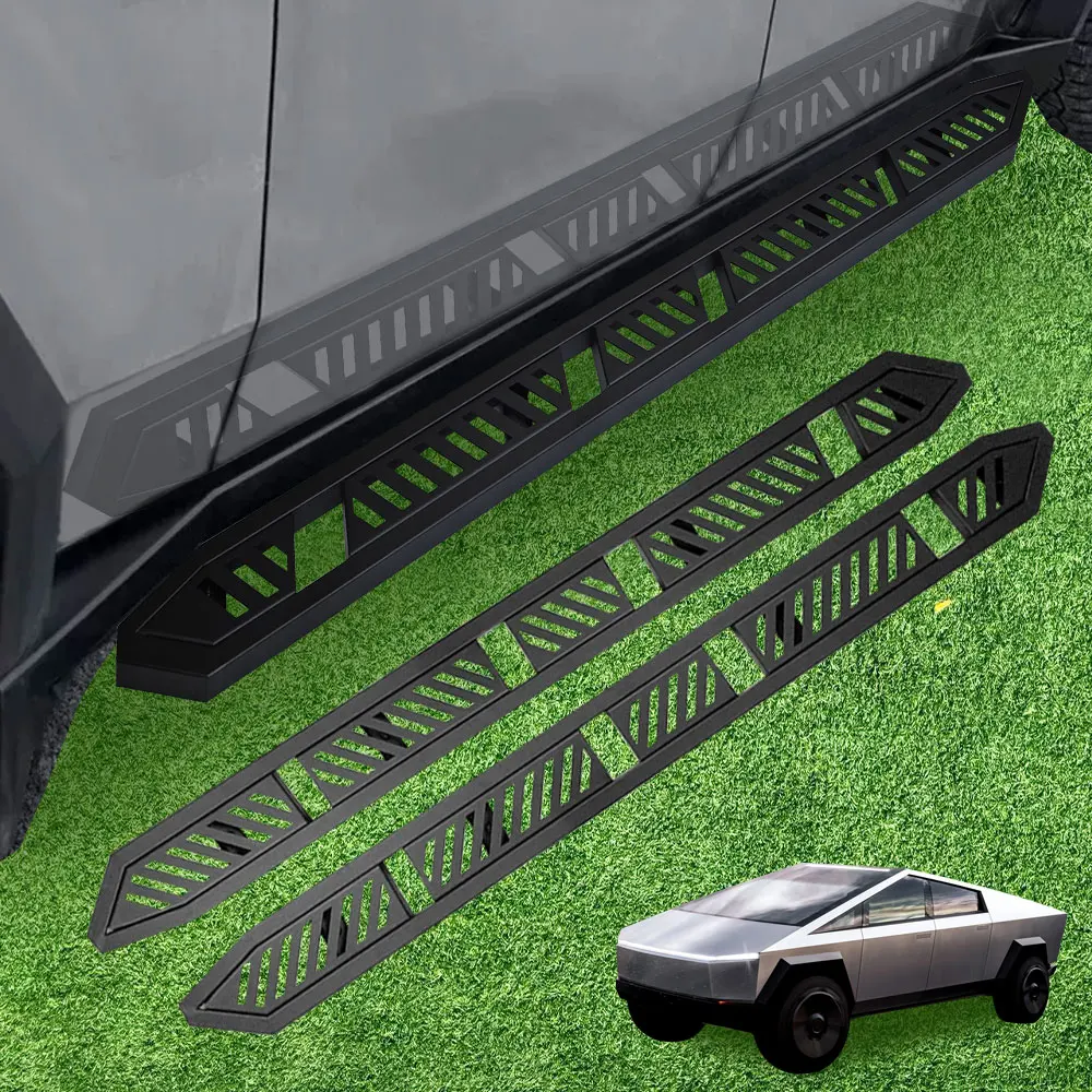 Подходит для Tesla Cybertruck 2024 2025, дверца беговой доски с фиксированной боковой ступенькой, педаль Nerf Bar Tube Platform Ptotector (с кронштейнами)
Подходит для Tesla Cybertruck 2024 2025, дверца беговой доски с фиксированной боковой ступенькой, педаль Nerf Bar Tube Platform Ptotector (с кронштейнами)