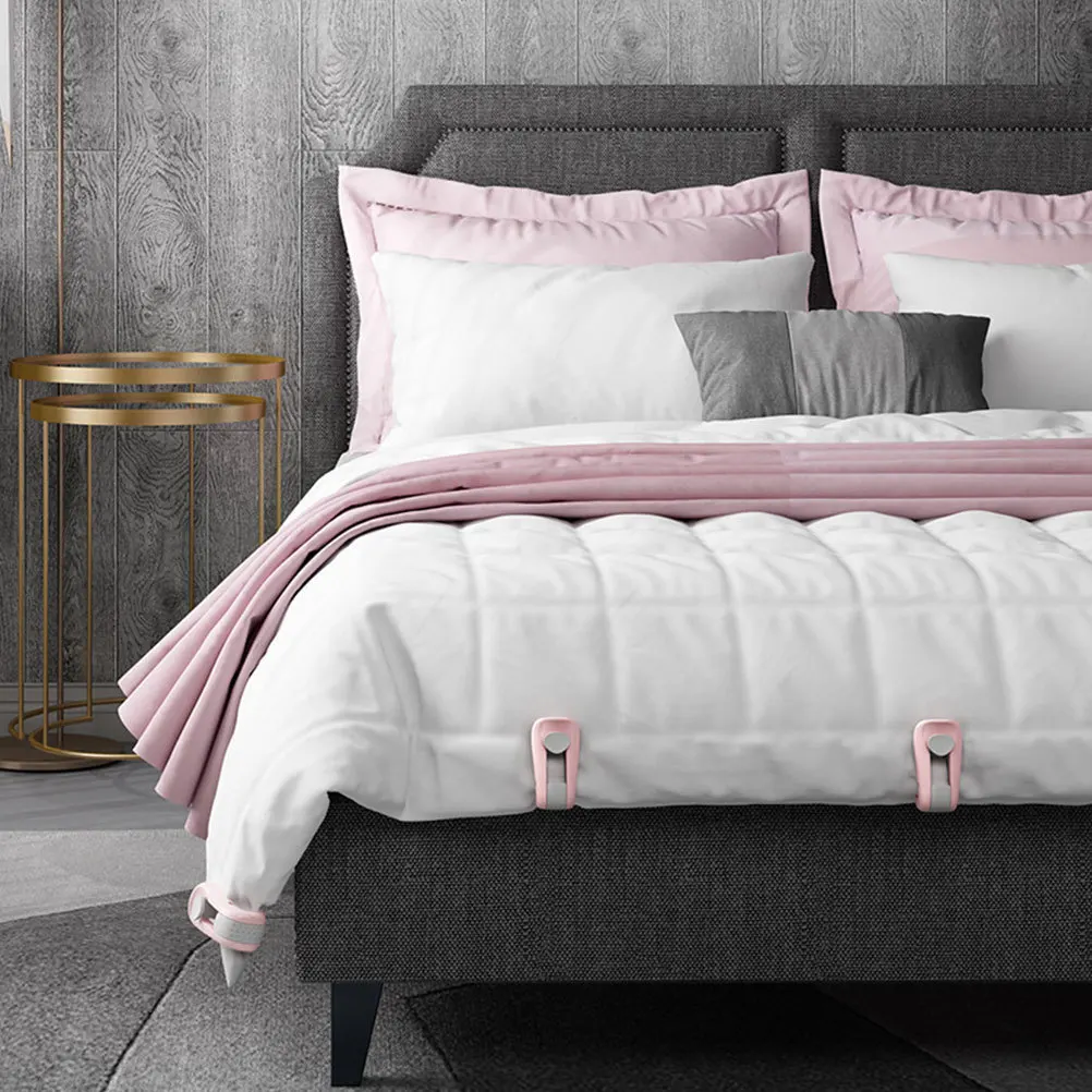 6Pcs No Needle Quilt Fixing Clips and Safe Materials Keep Fitted Sheet in Place Bedding Accessory Pink
6Pcs No Needle Quilt Fixing Clips and Safe Materials Keep Fitted Sheet in Place Bedding Accessory Pink