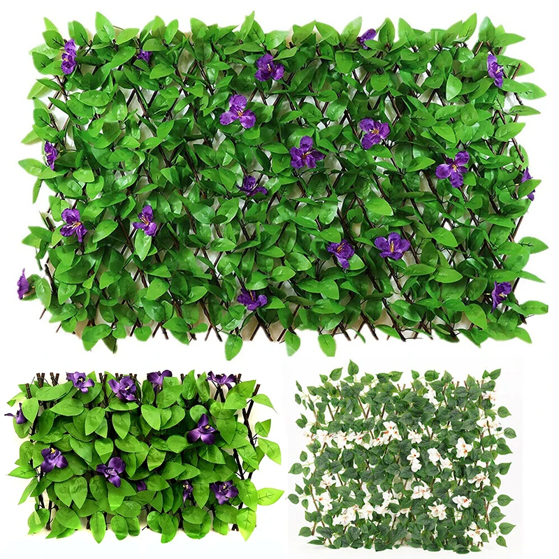 Simulation Fence Artificial Foliage Patio Decorative Plants Fake Flowers Retractable Wooden Fence Garden Wall Privacy Fence
Simulation Fence Artificial Foliage Patio Decorative Plants Fake Flowers Retractable Wooden Fence Garden Wall Privacy Fence