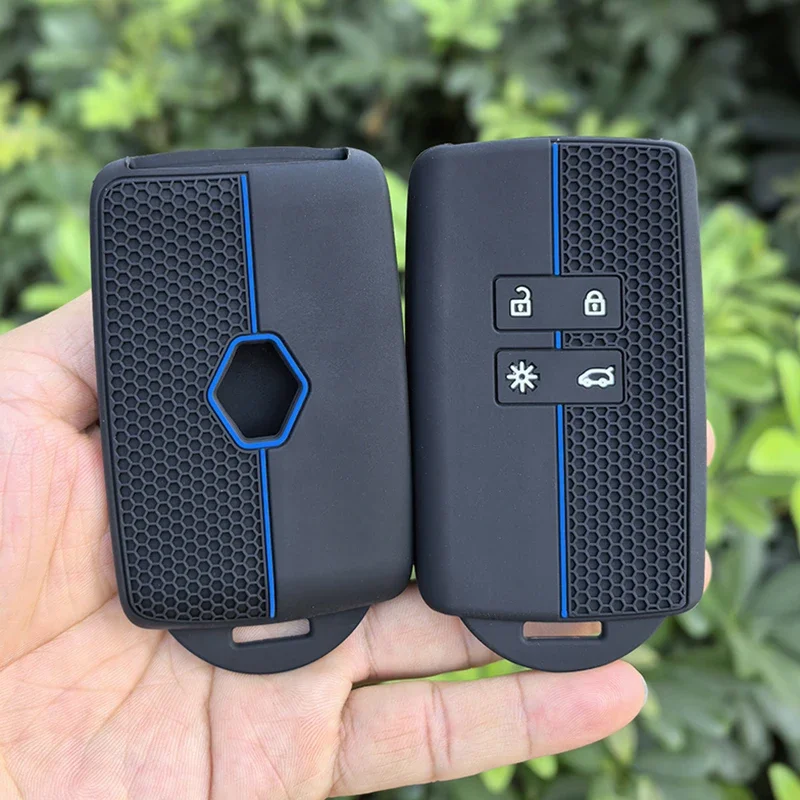 Silicone Car Key Case Cover For Renault Koleos Captur Megane Clio Scenic Talisman Arkana For Dacia Sandero Card Fob Accessories
Silicone Car Key Case Cover For Renault Koleos Captur Megane Clio Scenic Talisman Arkana For Dacia Sandero Card Fob Accessories