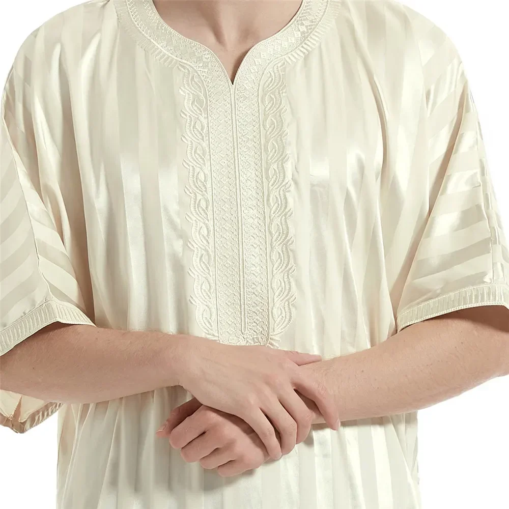 Islamic Men Clothes Dress Robe Muslim Turkey Jubbe Thobe Thoub Saudi Arabic Traditional Kaftan Abaya Dubai Eid Ramadan Clothing
Islamic Men Clothes Dress Robe Muslim Turkey Jubbe Thobe Thoub Saudi Arabic Traditional Kaftan Abaya Dubai Eid Ramadan Clothing