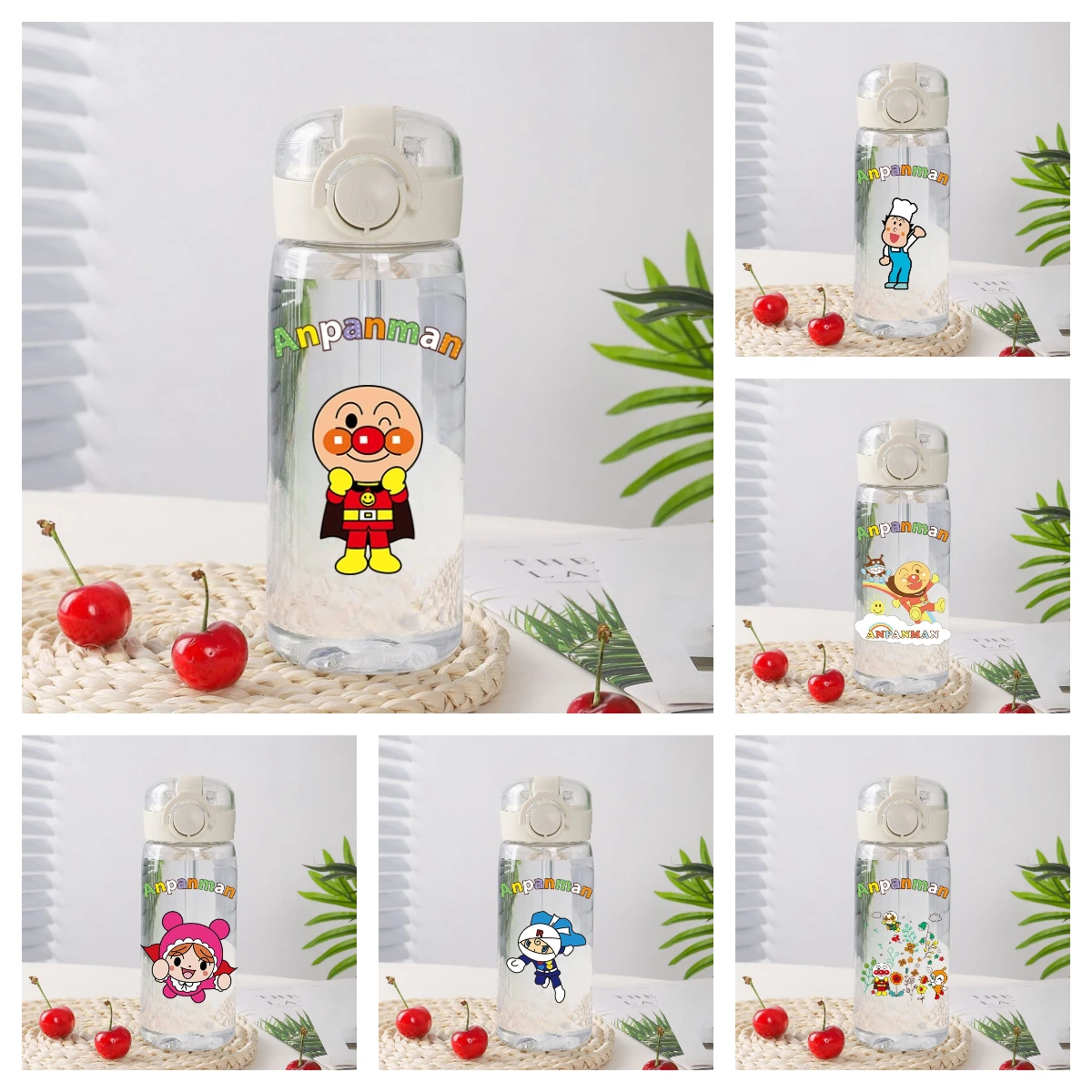 Cute Cartoon Anpanman Casual Cup Female Portable Transparent Straw Cup Portable Plastic Children's Water Cup Boy Birthday Gift
Cute Cartoon Anpanman Casual Cup Female Portable Transparent Straw Cup Portable Plastic Children's Water Cup Boy Birthday Gift
