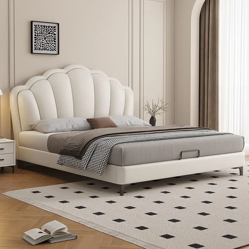 Leather bed single boys and girls children's bed shell petal soft bag bed sheet wood
Leather bed single boys and girls children's bed shell petal soft bag bed sheet wood