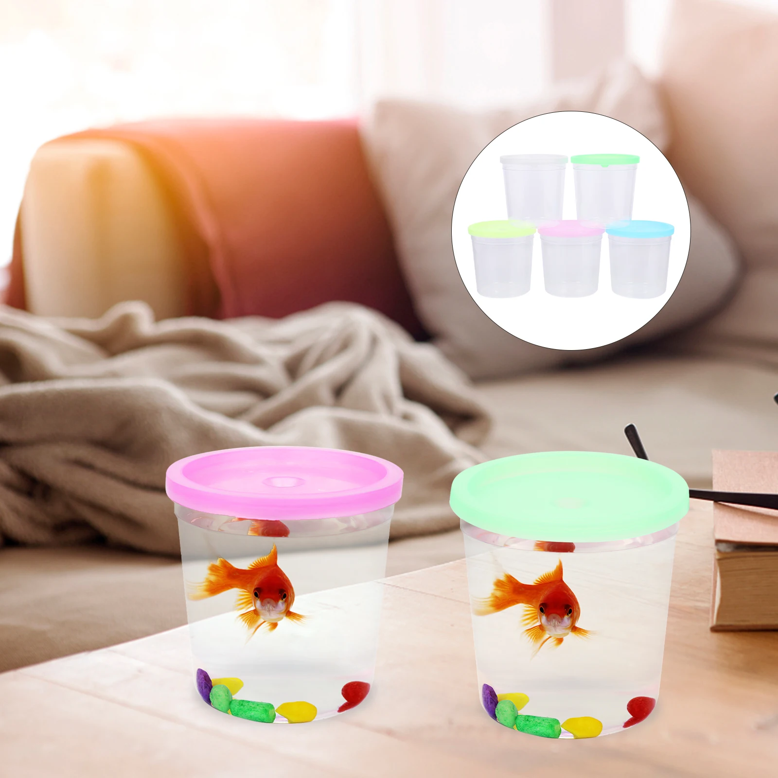 12pcs Transparent Flower Arrangement Dyeing Cup Jellyfish Fish Farming Betta Cups Durable Plastic Gift Idea Random Color
12pcs Transparent Flower Arrangement Dyeing Cup Jellyfish Fish Farming Betta Cups Durable Plastic Gift Idea Random Color