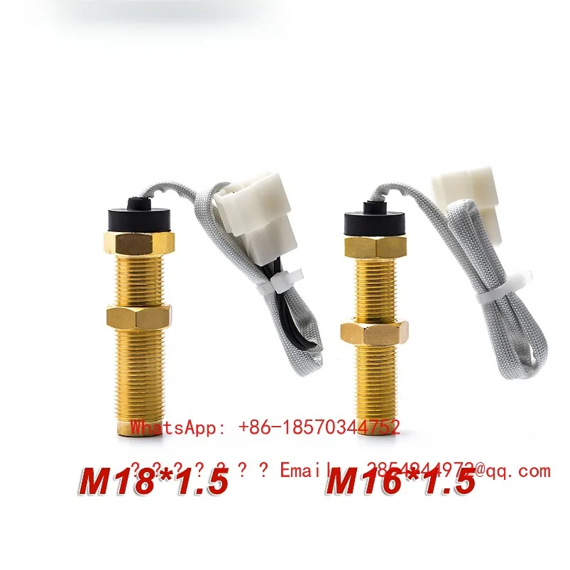 Generator Set Engine Speed Sensor M18X1.5 Copper Thread M16 * 1.5 Sensor
Generator Set Engine Speed Sensor M18X1.5 Copper Thread M16 * 1.5 Sensor