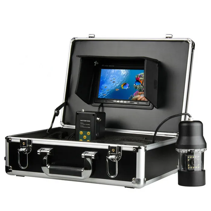 7" HD Color TFT LCD Monitor 20m Underwater Fishing Video Camera Fish Finder IP68 Waterproof 18 LEDs 360 Degree Rotating Camera
7" HD Color TFT LCD Monitor 20m Underwater Fishing Video Camera Fish Finder IP68 Waterproof 18 LEDs 360 Degree Rotating Camera