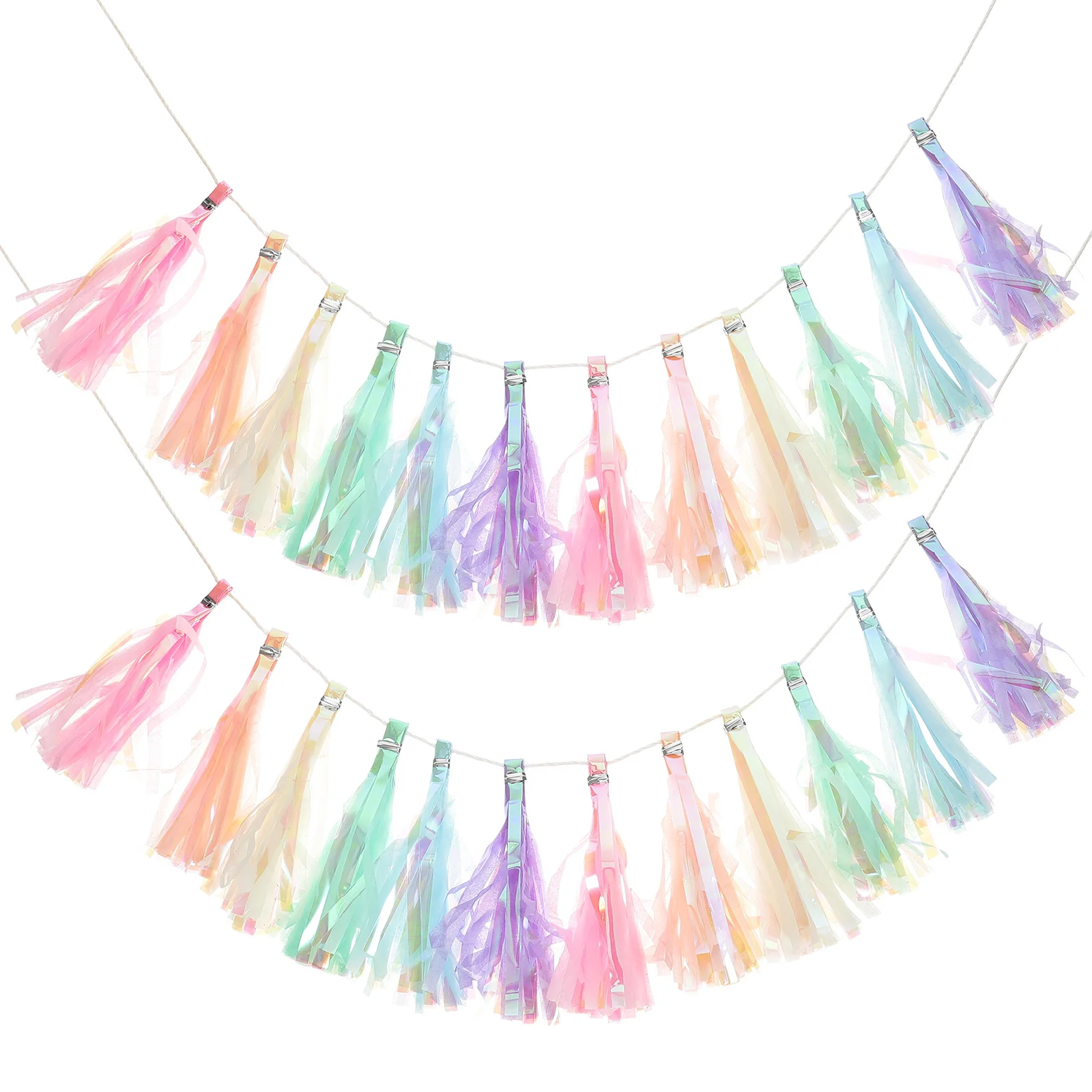 2pcs Colored Tassel Pull Flag Ribbon Garland Banner Decorations Birthday Party Hanging Wall Backdrop Bright Color
2pcs Colored Tassel Pull Flag Ribbon Garland Banner Decorations Birthday Party Hanging Wall Backdrop Bright Color