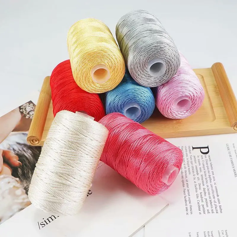 1PC Summer Crochet Yarn 2.5mm Thin Ice Cotton Thread for Hand Knitting Bag Hat Shoes 130g Hollow Line Colorful Nylon Cord
1PC Summer Crochet Yarn 2.5mm Thin Ice Cotton Thread for Hand Knitting Bag Hat Shoes 130g Hollow Line Colorful Nylon Cord