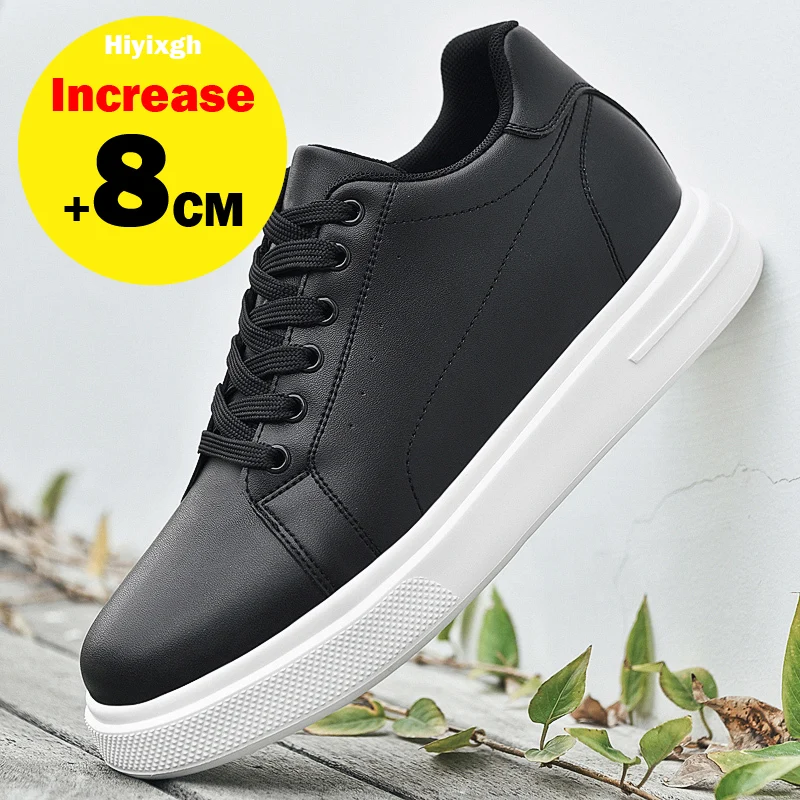 2026 Men's Fashion Elevator Shoes premium Leather Invisible Height Increase 6/8CM White Sneakers Cortex Heightening Casual Shoes
2026 Men's Fashion Elevator Shoes premium Leather Invisible Height Increase 6/8CM White Sneakers Cortex Heightening Casual Shoes