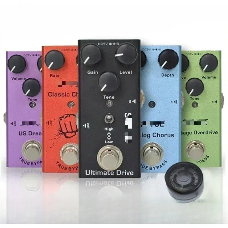 Electric Guitar Pedal Vintage Overdrive/Distortion Crunch/Distortion/US Dream/Classic Chorus/Vintage Phase/Digital Delay
Electric Guitar Pedal Vintage Overdrive/Distortion Crunch/Distortion/US Dream/Classic Chorus/Vintage Phase/Digital Delay