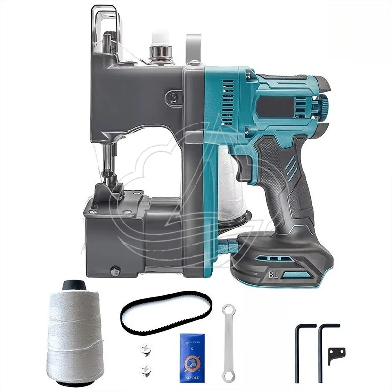 Cordless Lithium-ion Bag Sewing Machine High Speed Handheld Sealer for Rice Woven Bags
Cordless Lithium-ion Bag Sewing Machine High Speed Handheld Sealer for Rice Woven Bags