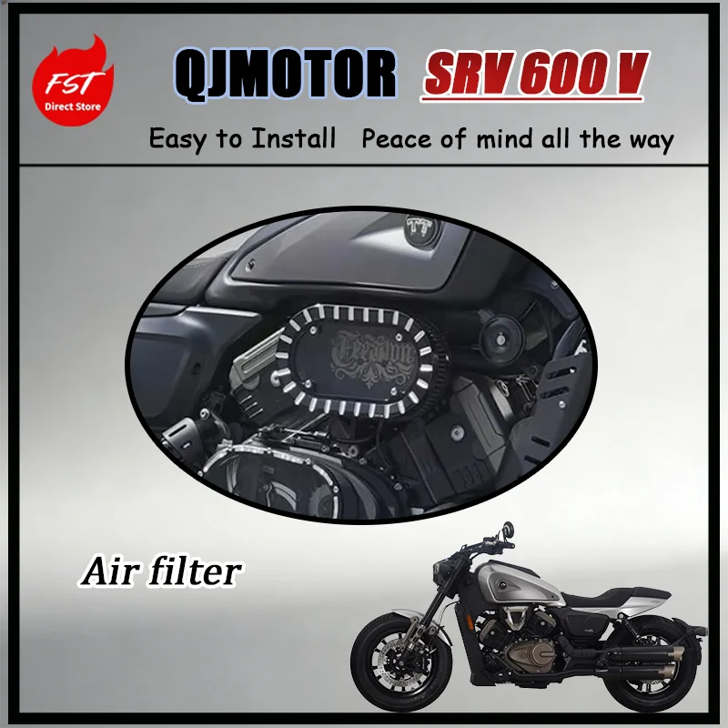 For QJMOTOR SRV600 Vintage Mechanical Style Airbox Cover Large Oval Transparent Left & Right Air Cleaner Decorative Shell
For QJMOTOR SRV600 Vintage Mechanical Style Airbox Cover Large Oval Transparent Left & Right Air Cleaner Decorative Shell