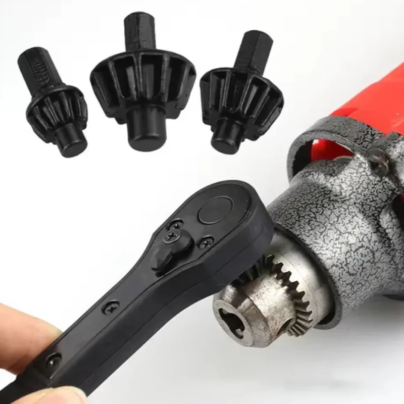 2-In-1 Drill Chuck Ratchet Spanner Reusable Chuck Key Replacement Chuck Key Wrench for Electric Drills Power Tools
2-In-1 Drill Chuck Ratchet Spanner Reusable Chuck Key Replacement Chuck Key Wrench for Electric Drills Power Tools