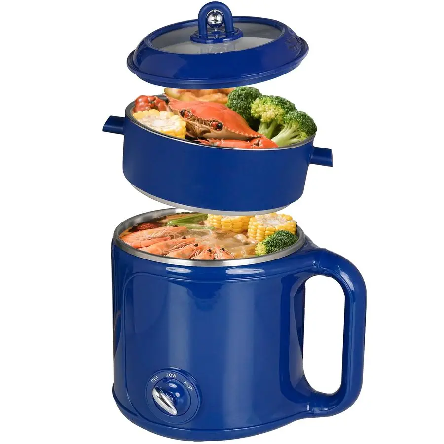 Электрическая кастрюля с пароваркой, электрическая кастрюля с русальной лапшой, нержавеющая сталь 2,0 л для приготовления лапши, овсяной макаронной кастрюли, шбу-шабу в общежитии Laz
Электрическая кастрюля с пароваркой, электрическая кастрюля с русальной лапшой, нержавеющая сталь 2,0 л для приготовления лапши, овсяной макаронной кастрюли, шбу-шабу в общежитии Laz