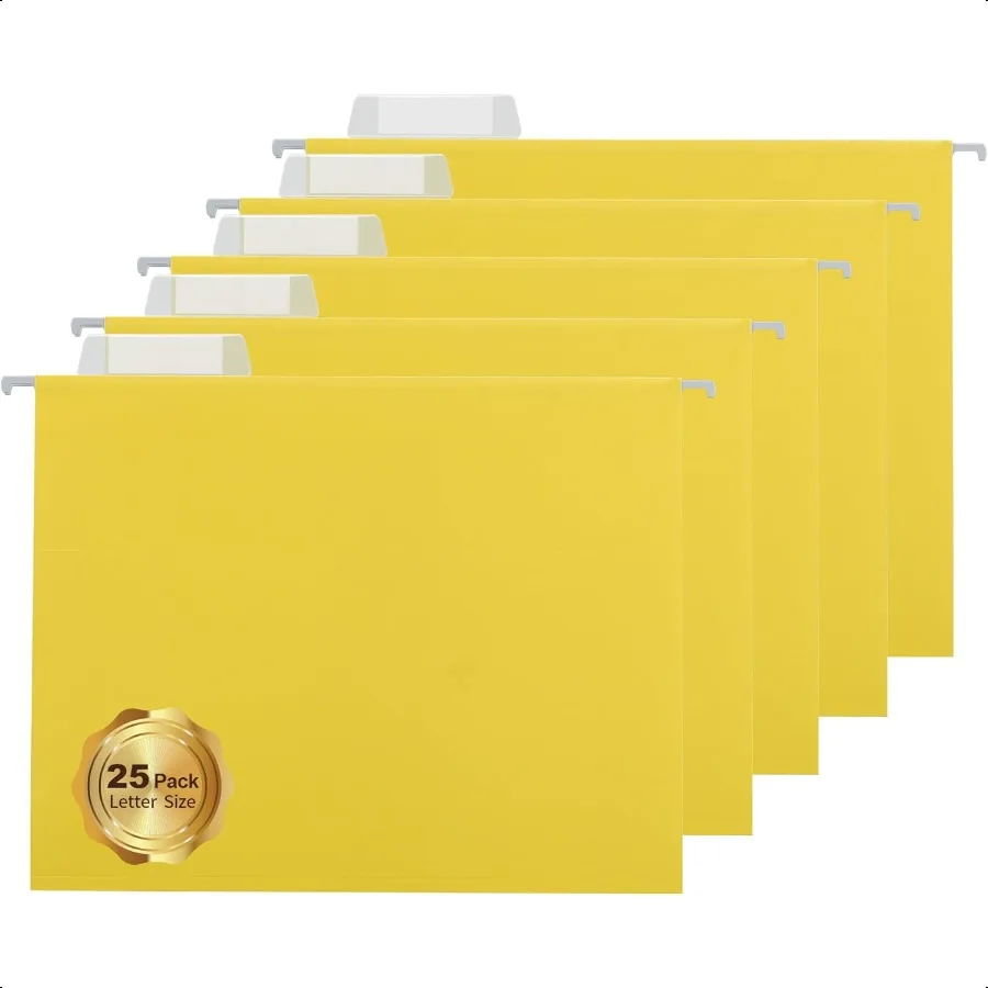 25 Packs Hanging File Folders with 1 5cut TabLetter Size File Folders Yellow for Filing Cabinet Ideal Office School Classroom S
25 Packs Hanging File Folders with 1 5cut TabLetter Size File Folders Yellow for Filing Cabinet Ideal Office School Classroom S