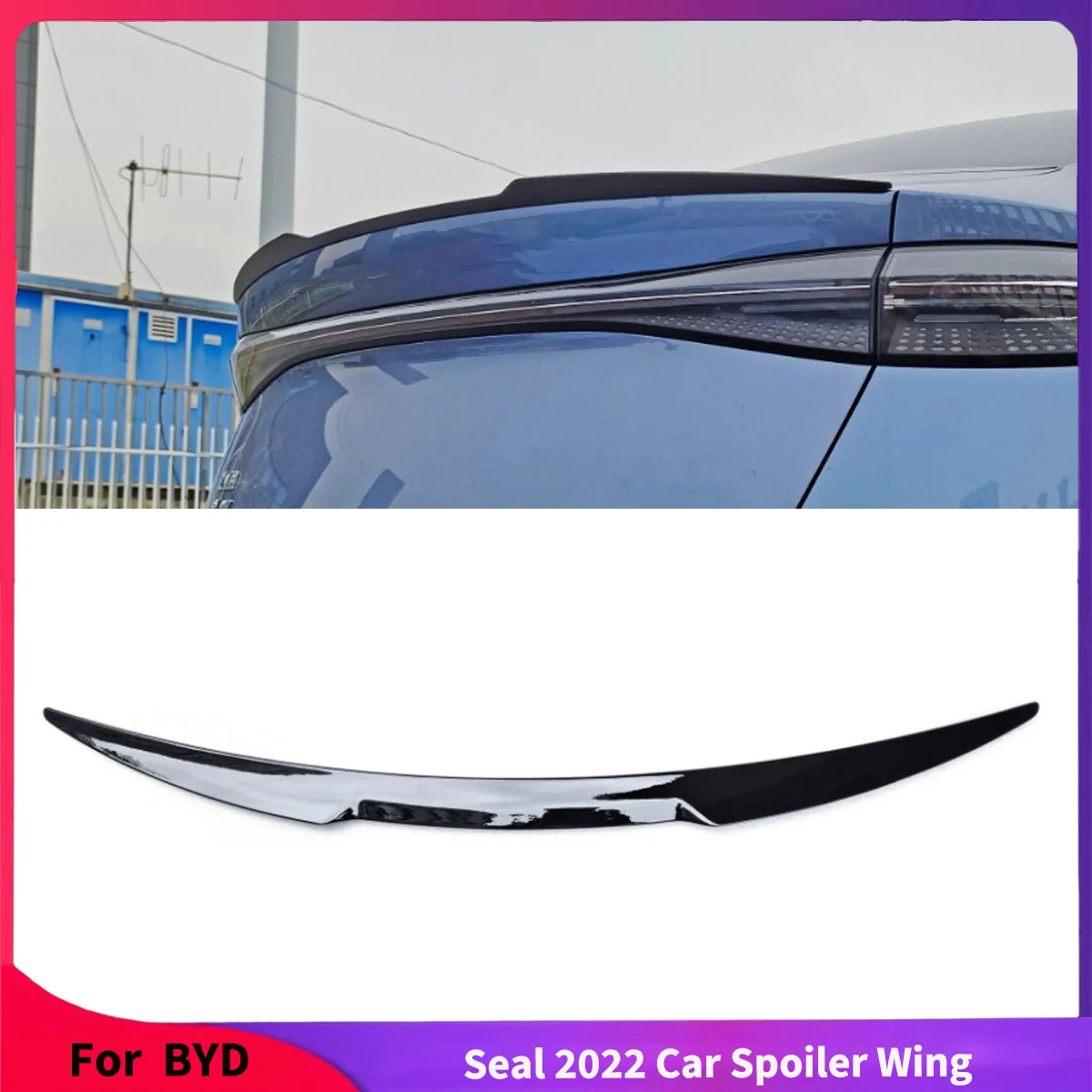 For BYD Seal 2022 Car Spoiler Wing Front Bumper Lip Body Kits Rear Trunk Diffuser Tail Fin Parts Front Blade Accessories Tuning
For BYD Seal 2022 Car Spoiler Wing Front Bumper Lip Body Kits Rear Trunk Diffuser Tail Fin Parts Front Blade Accessories Tuning