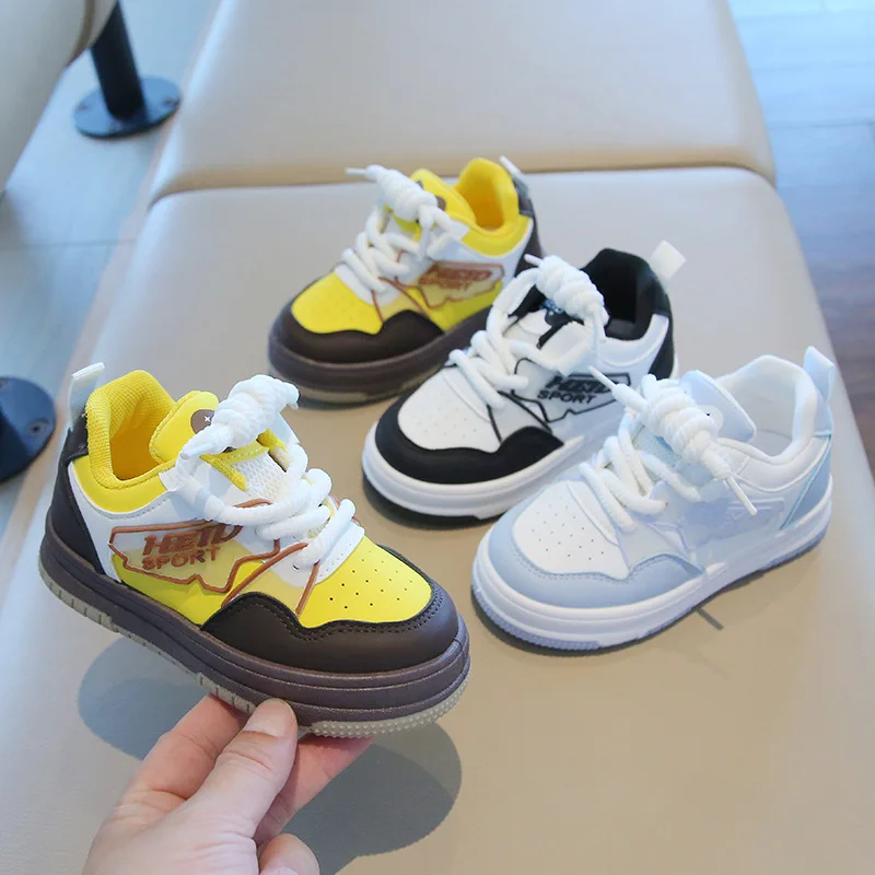 Children's Sneakers Spring and Autumn Four Seasons Paragraph Boys and Girls Board Shoes High-Top Colorful Sports Casual Shoes
Children's Sneakers Spring and Autumn Four Seasons Paragraph Boys and Girls Board Shoes High-Top Colorful Sports Casual Shoes