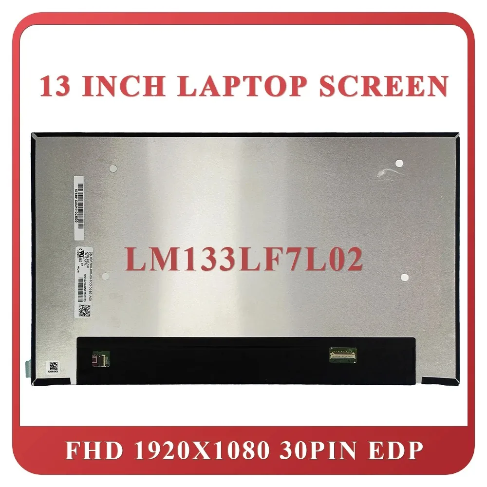 LCD Display For Dell Latitude 5320 7320 Laptop Screen 13.3 Inch 30Pin eDP 1920*1080 Replacement FHD Screen LM133LF7L02
LCD Display For Dell Latitude 5320 7320 Laptop Screen 13.3 Inch 30Pin eDP 1920*1080 Replacement FHD Screen LM133LF7L02