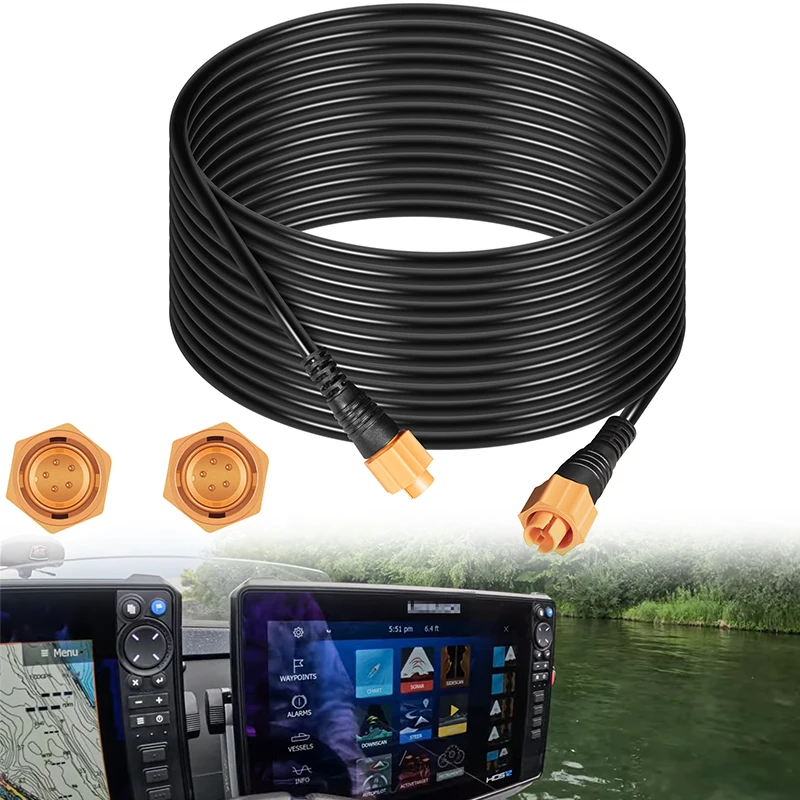 Replacement for Lowrance 25' Ethernet Cable 000-0127-30 Lowrance Ethext-25Yl Ethernet Cable
Replacement for Lowrance 25' Ethernet Cable 000-0127-30 Lowrance Ethext-25Yl Ethernet Cable