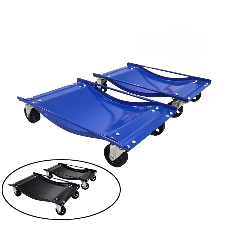 Pair of Car Dollies 1.1ton Under Vehicle Tire Skates With Heavy Duty Roller Wheel Casters For Car Moving, Black
Pair of Car Dollies 1.1ton Under Vehicle Tire Skates With Heavy Duty Roller Wheel Casters For Car Moving, Black