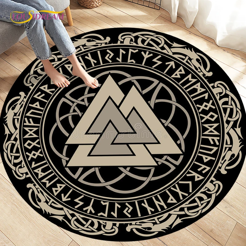 Коврик Viking Valknut Yggdrasil Tree of Life, круглые ковры, коврики для гостиной, спальни, украшение для ног, нескользящий напольный коврик
Коврик Viking Valknut Yggdrasil Tree of Life, круглые ковры, коврики для гостиной, спальни, украшение для ног, нескользящий напольный коврик