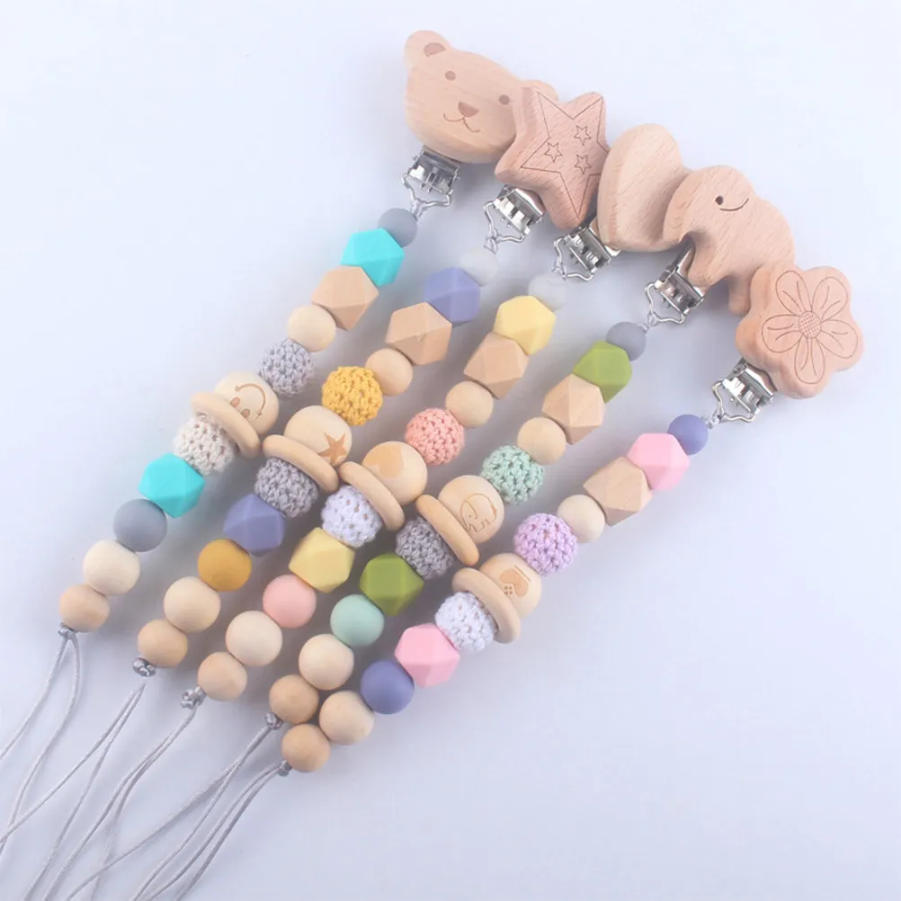 1Pcs Baby Pacifier Chain Bright Silicone Teether Clip Anti-Fall Strap for Infant Toddler Clothes Clamp Adjustable Length
1Pcs Baby Pacifier Chain Bright Silicone Teether Clip Anti-Fall Strap for Infant Toddler Clothes Clamp Adjustable Length