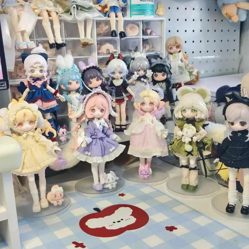 Luluelf BJD слепая коробка серии Spot подлинная 12-точечная милая кукла изготовление настольных украшений модные игрушки для подарка на день рождения
Luluelf BJD слепая коробка серии Spot подлинная 12-точечная милая кукла изготовление настольных украшений модные игрушки для подарка на день рождения