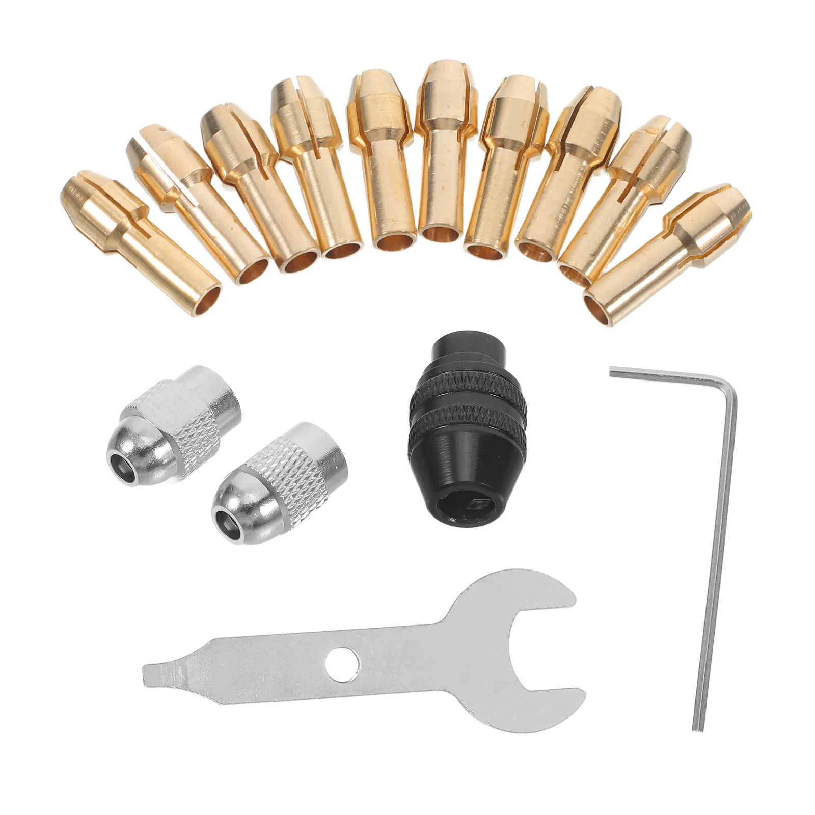 Патрон для шлифовальной машины с медной цангой и стопорной гайкой, высокая теплоотдача, точное зажимное крепление для гравировки, полировки металла, DIY
Патрон для шлифовальной машины с медной цангой и стопорной гайкой, высокая теплоотдача, точное зажимное крепление для гравировки, полировки металла, DIY