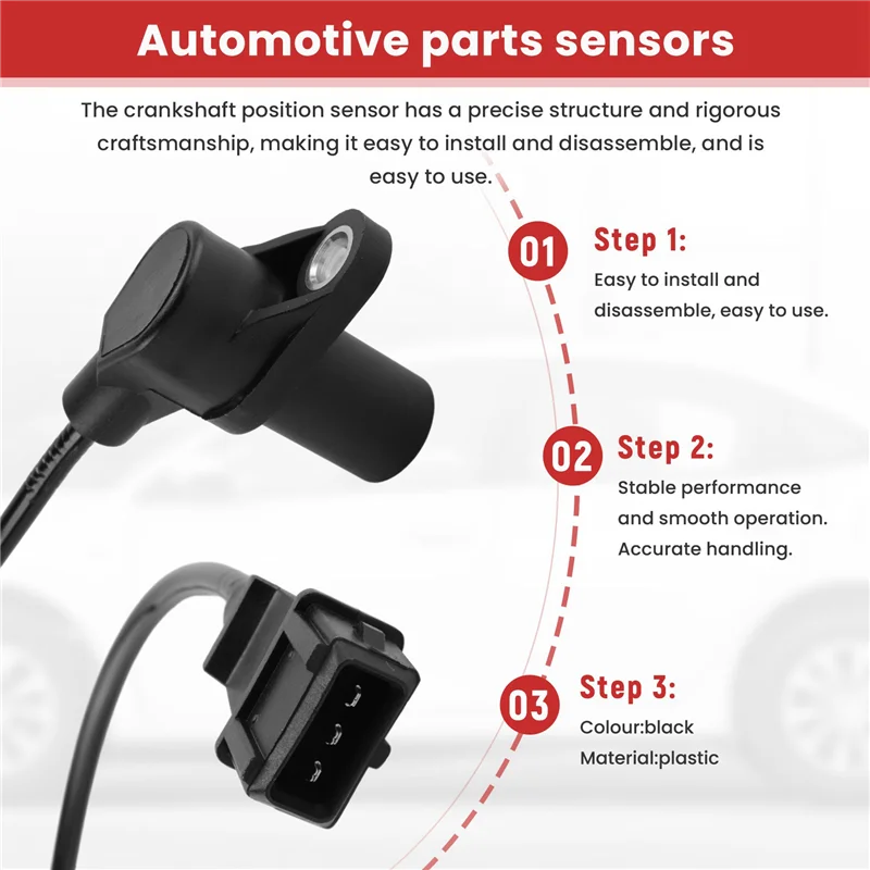 A09E-Car Crankshaft Position Sensor For Kia Sportage 2.0L 1995-2002 0K08A-18891 0261210104
A09E-Car Crankshaft Position Sensor For Kia Sportage 2.0L 1995-2002 0K08A-18891 0261210104