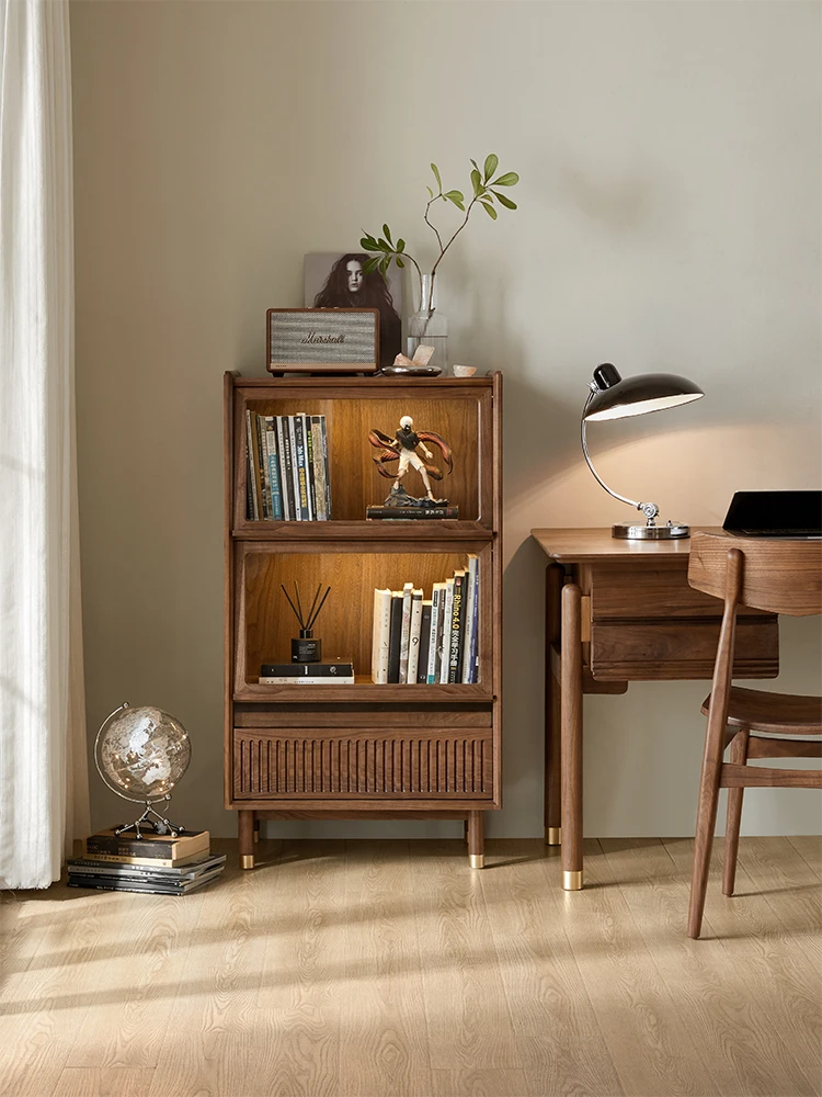 Nordic Light Luxury Black Walnut Solid Wood Chest of Drawers Modern Living Room Storage Cabinet Bedroom Chest of Drawer
Nordic Light Luxury Black Walnut Solid Wood Chest of Drawers Modern Living Room Storage Cabinet Bedroom Chest of Drawer