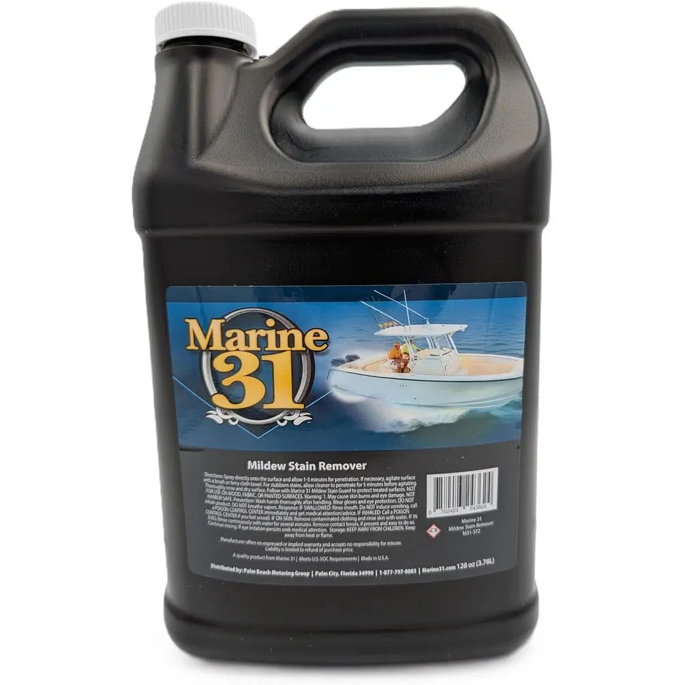 Efficient Stain Remover Cleaner for Boats, Homes, and Patios - 128oz Gallon
Efficient Stain Remover Cleaner for Boats, Homes, and Patios - 128oz Gallon