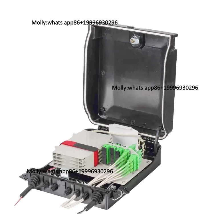 FDB T224C 12 24 144 Core Outdoor Fiber Distribution Box 2 in 5 Out 6 Splice Trays SC LC Adaptors Supported Ftth
FDB T224C 12 24 144 Core Outdoor Fiber Distribution Box 2 in 5 Out 6 Splice Trays SC LC Adaptors Supported Ftth