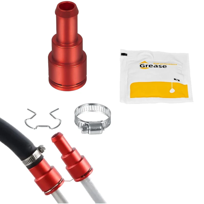 Aluminum HVAC Heater Hose Connector Inlet/Outlet 3/4in Heater Tube x 5/8in Coolant Hose # 15032062 15151875
Aluminum HVAC Heater Hose Connector Inlet/Outlet 3/4in Heater Tube x 5/8in Coolant Hose # 15032062 15151875