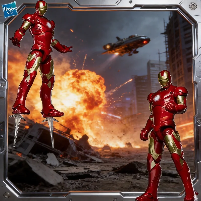 【IN STOCK】Hasbro Marvel Legends Studios Iron Man Mark III 6-inch (15.2cm) action figure. perfect for Marvel fans & collectors.
【IN STOCK】Hasbro Marvel Legends Studios Iron Man Mark III 6-inch (15.2cm) action figure. perfect for Marvel fans & collectors.