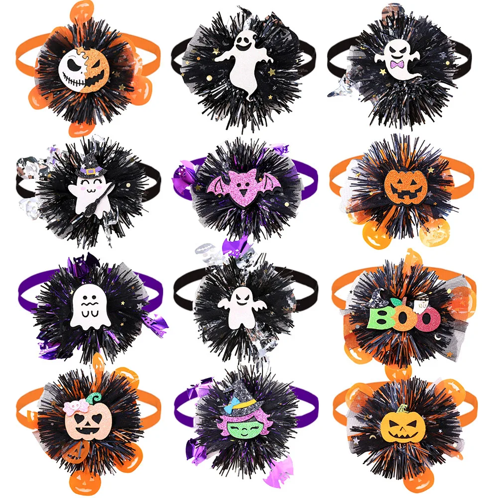 2025 New 50PS Halloween Bowties For Dog Pumpkin Ghost Style Small Dog Cat Bow tie Neckties For Dogs Pets Party Beauty Decoration
2025 New 50PS Halloween Bowties For Dog Pumpkin Ghost Style Small Dog Cat Bow tie Neckties For Dogs Pets Party Beauty Decoration
