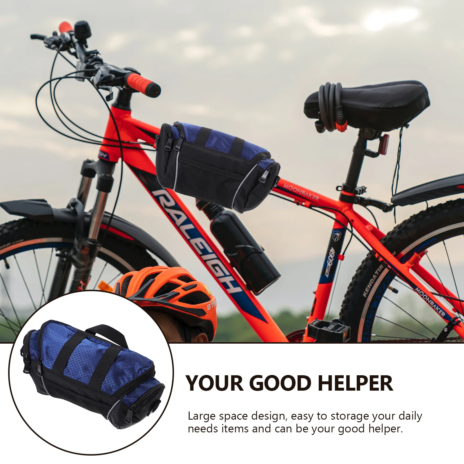 Bike Handlebar Bag Durable Multifunctional Storage Pouch For Tools Phone Money Easy Install Foldable Front Frame Organizer
Bike Handlebar Bag Durable Multifunctional Storage Pouch For Tools Phone Money Easy Install Foldable Front Frame Organizer