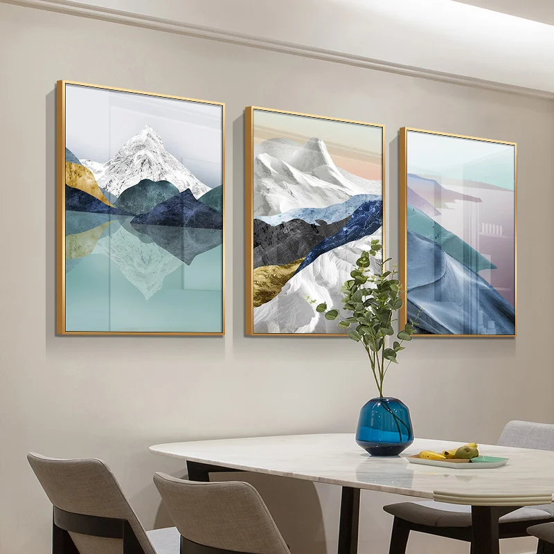 3pcs/Set Abstract Landscape Snow-capped Mountain Scenery Canvas Printed Wall Art Painting Modern Living Room Bedroom Home Decor
3pcs/Set Abstract Landscape Snow-capped Mountain Scenery Canvas Printed Wall Art Painting Modern Living Room Bedroom Home Decor