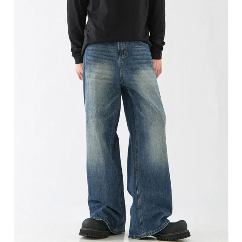 Vintage Loose Straight Washed Wide-leg Baggy Jeans For Men
Vintage Loose Straight Washed Wide-leg Baggy Jeans For Men