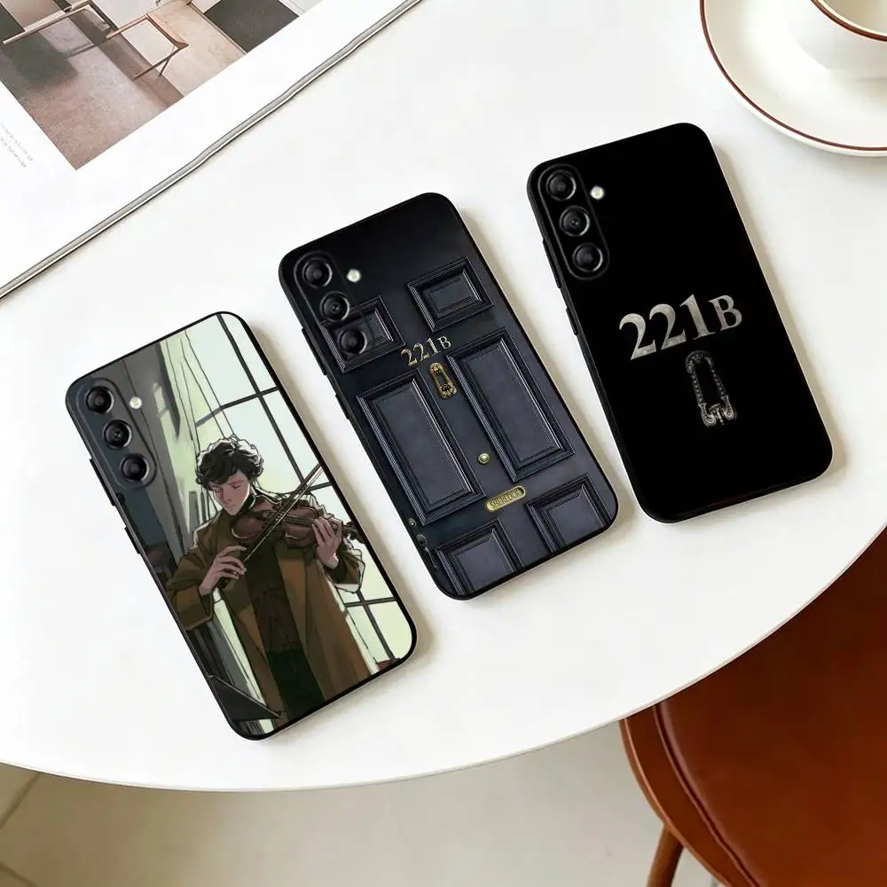 S-Sherlock Holmes Classic Figure Phone Case Black Silicone Soft For Samsung Galaxy A73,A72,A71,A70,A53,A52,A51
S-Sherlock Holmes Classic Figure Phone Case Black Silicone Soft For Samsung Galaxy A73,A72,A71,A70,A53,A52,A51