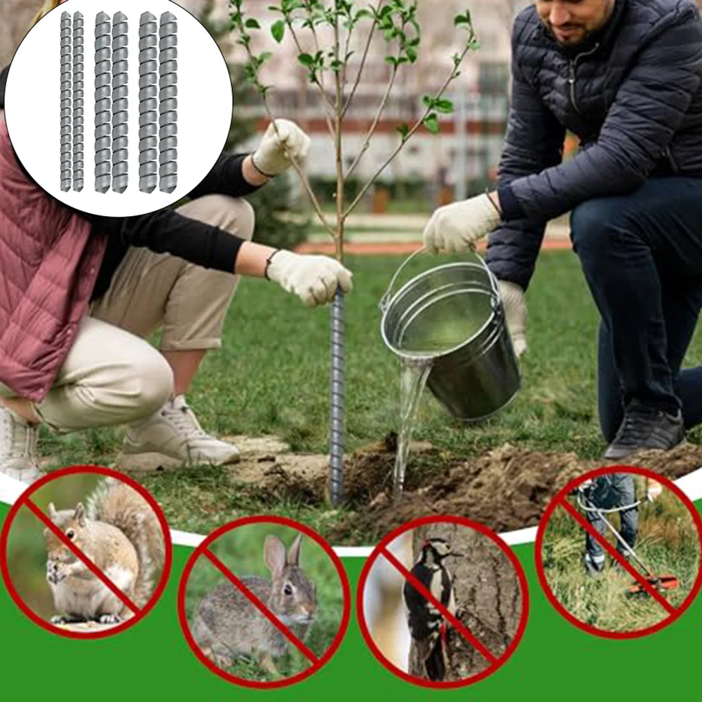 6 регулируемых пластиковых спиральных защитных колпаков для стволов деревьев, 16 дюймов, водонепроницаемые и многоразовые обмотки для саженцев
6 регулируемых пластиковых спиральных защитных колпаков для стволов деревьев, 16 дюймов, водонепроницаемые и многоразовые обмотки для саженцев