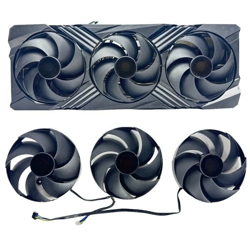 Оригинальный кулер для видеокарты PNY GeForce RTX 4070 4070 Ti, тройной вентиляторный радиатор с расстоянием между отверстиями 5,8*6,9 см и медным радиатором.
Оригинальный кулер для видеокарты PNY GeForce RTX 4070 4070 Ti, тройной вентиляторный радиатор с расстоянием между отверстиями 5,8*6,9 см и медным радиатором.