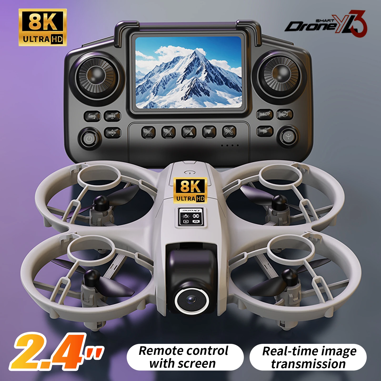 YL3 Мини Дрон Профессиональный 8K HD Камера Дрон 5G WIFI FPV БПЛА С Экраном Пульт Дистанционного Управления Воздушный Квадрокоптер Игрушки Подарки
YL3 Мини Дрон Профессиональный 8K HD Камера Дрон 5G WIFI FPV БПЛА С Экраном Пульт Дистанционного Управления Воздушный Квадрокоптер Игрушки Подарки