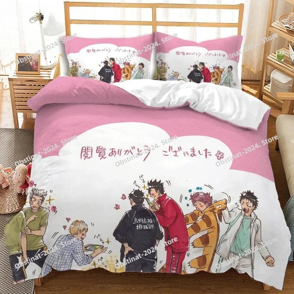 Haikyuu Bedding Set 3D Volleyball Boys Duvet Cover Full Queen King Size Pillowcase Bed Printed Aldult Kid Bedroom Single Twin
Haikyuu Bedding Set 3D Volleyball Boys Duvet Cover Full Queen King Size Pillowcase Bed Printed Aldult Kid Bedroom Single Twin